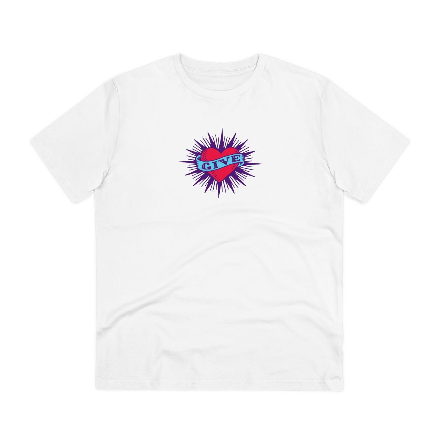'GIVE TATTOO' Organic Creator T-shirt - Unisex