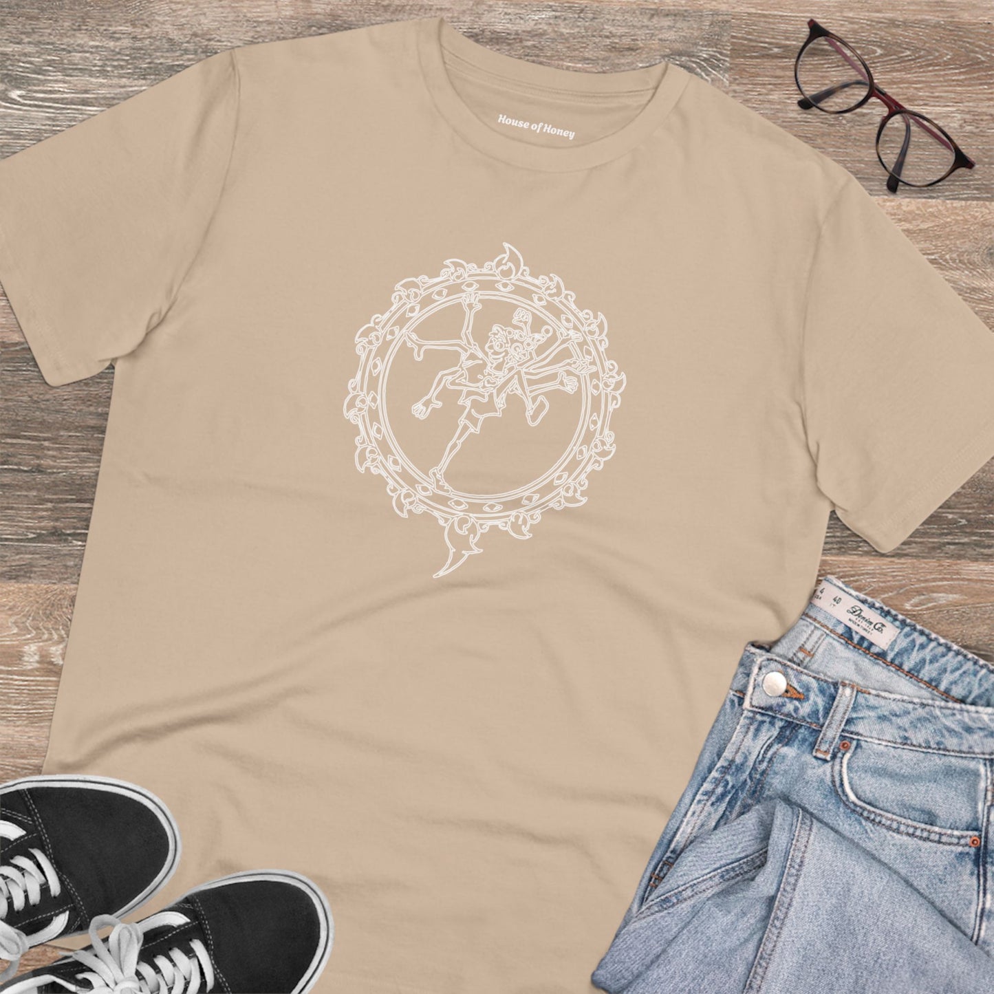 'RAVING SHIVA' Organic T-shirt - Unisex