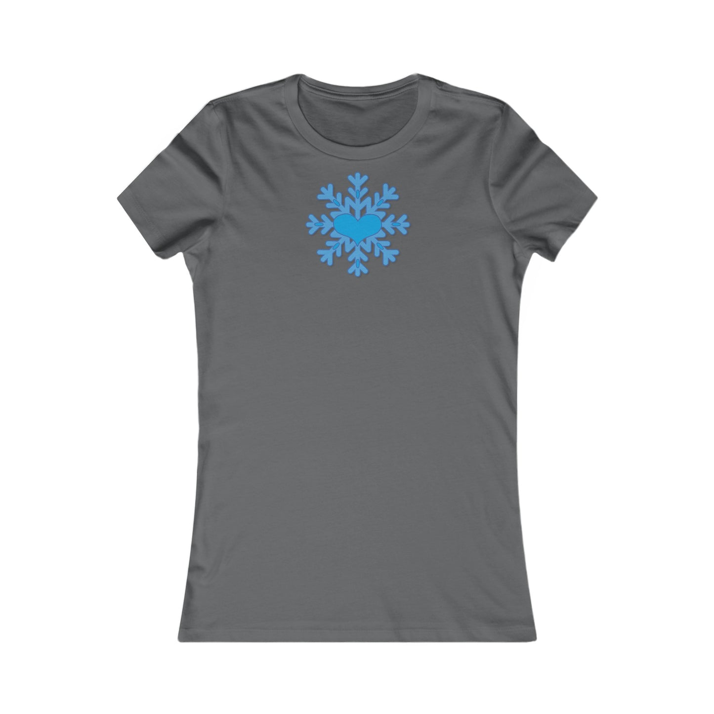 'SNOW FLAKE HEART' Special Edition Ladies T Shirt