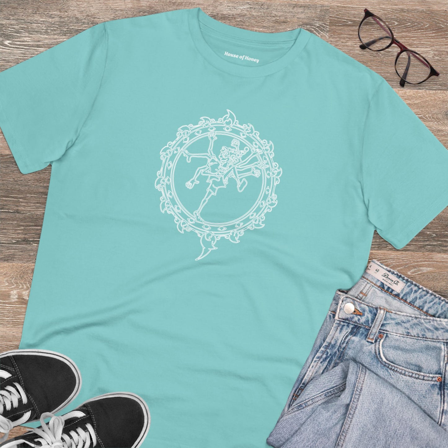 'RAVING SHIVA' Organic T-shirt - Unisex