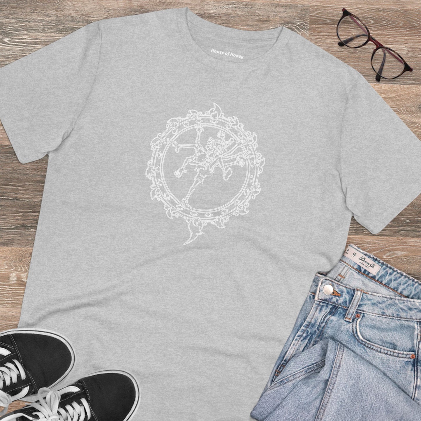 'RAVING SHIVA' Organic T-shirt - Unisex