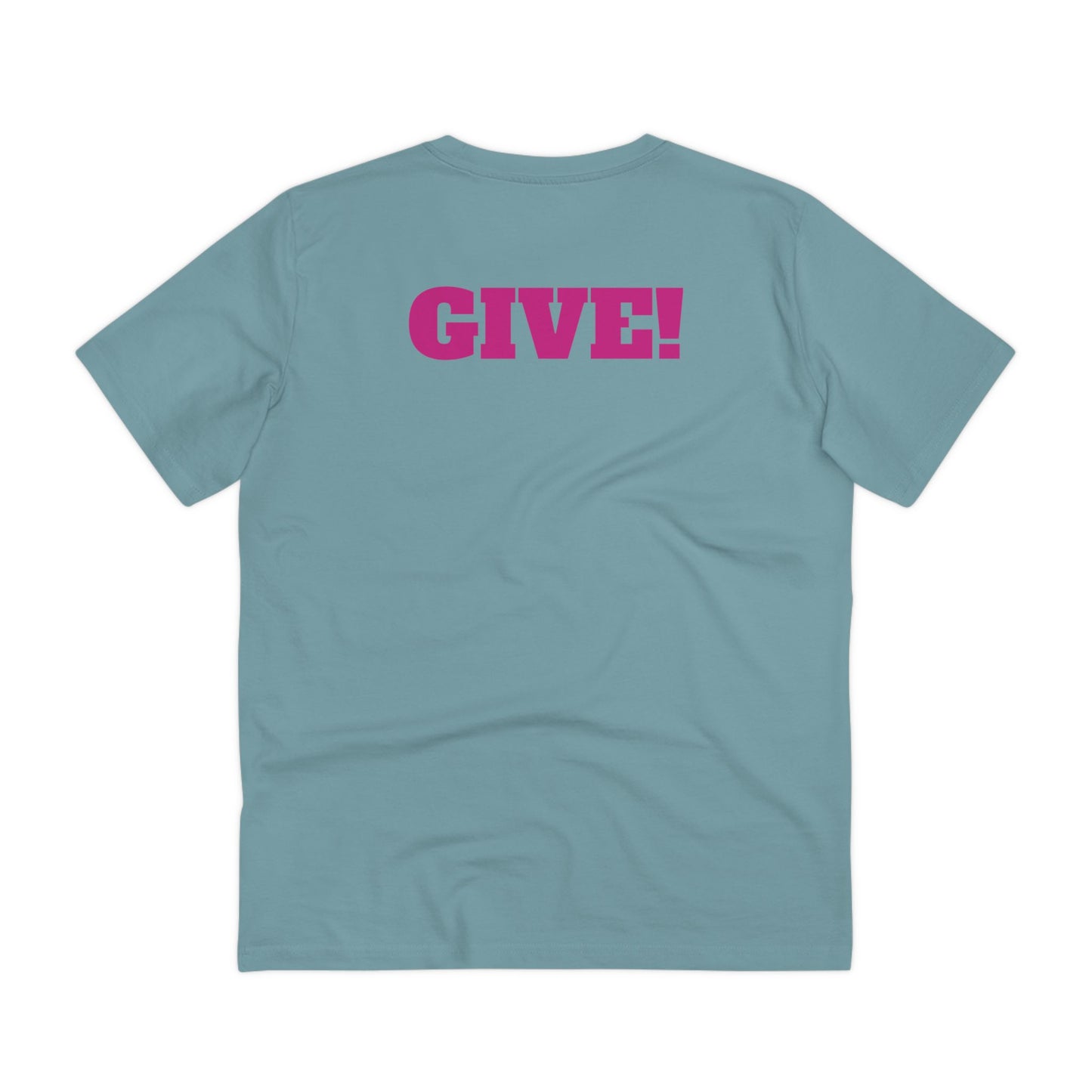 'GIVE HEART' Outline Organic T-shirt - Unisex
