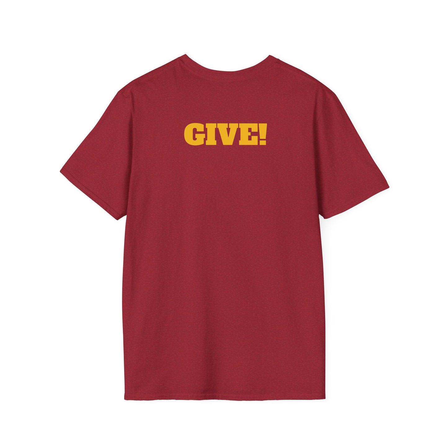 'GIVE Heart' Organic Creator T-shirt - COME GIVE! LOVE