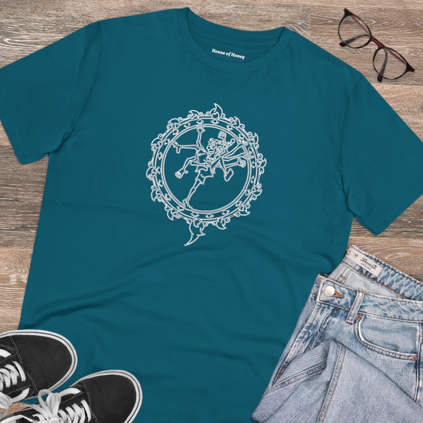 'RAVING SHIVA' Organic T-shirt - Unisex