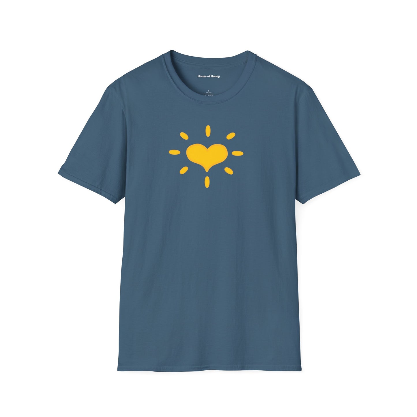'GIVE Heart' Organic Creator T-shirt - COME GIVE! LOVE