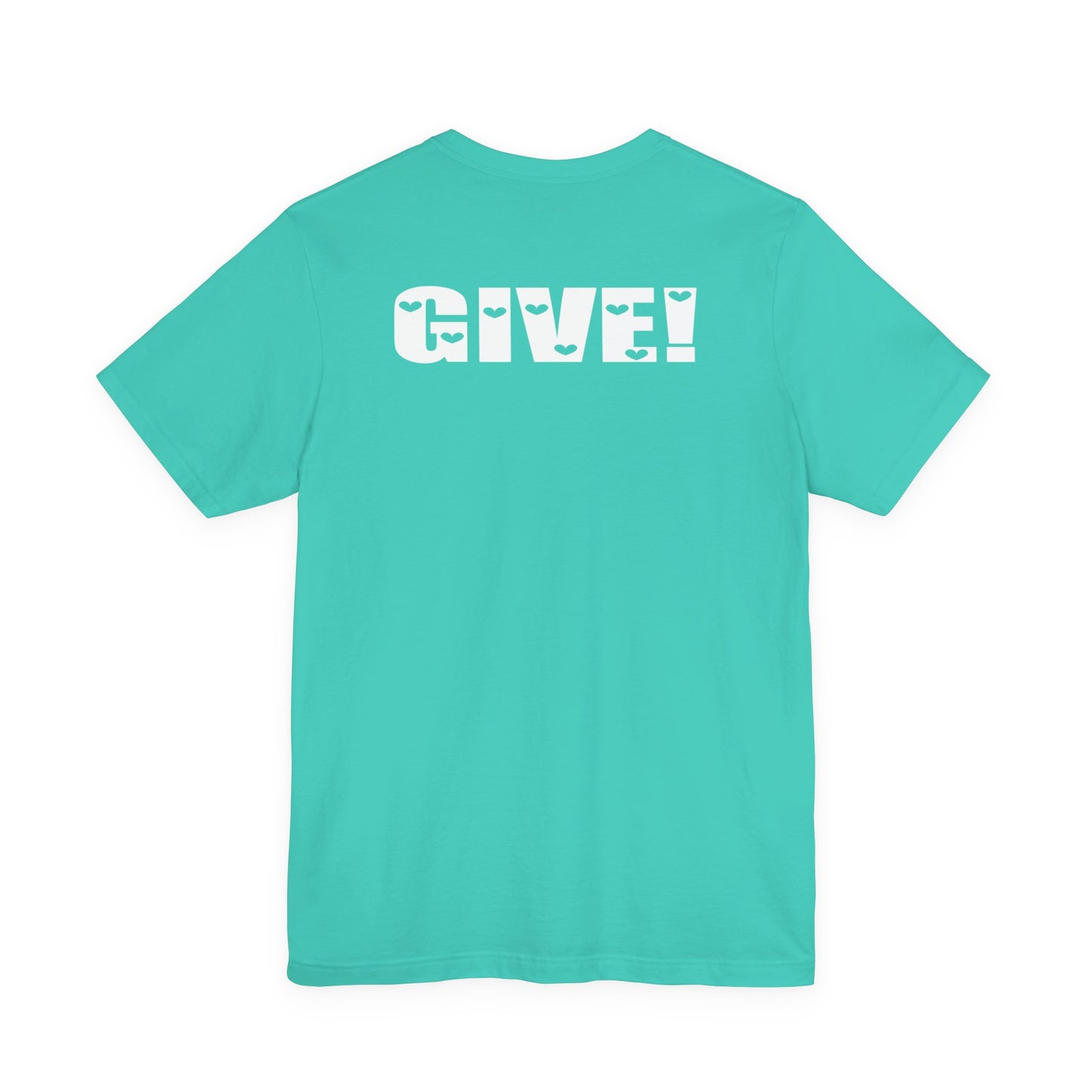 'PEACE & LOVE' Unisex Jersey Short Sleeve Tee