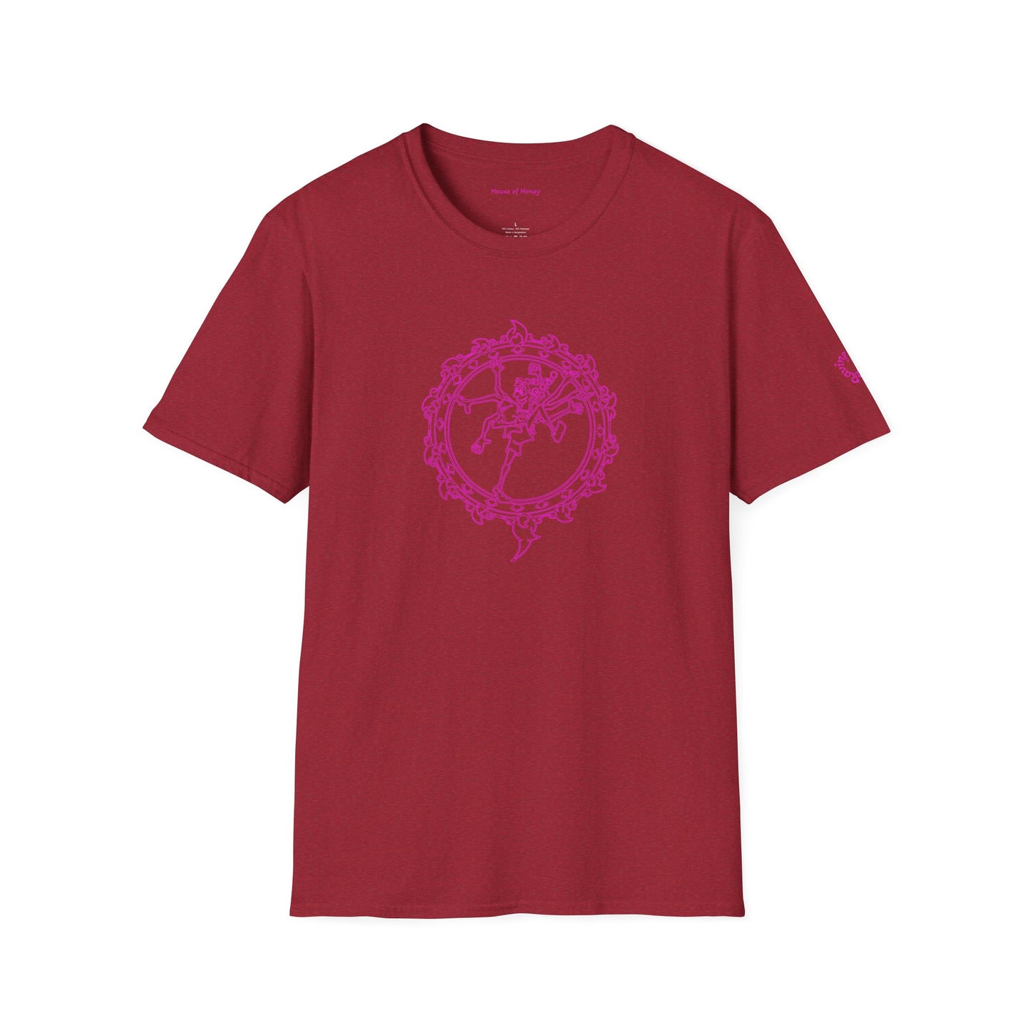 'Raving Shiva' Classic 90's design delicately trace outlined for the modern stealth raver ;)