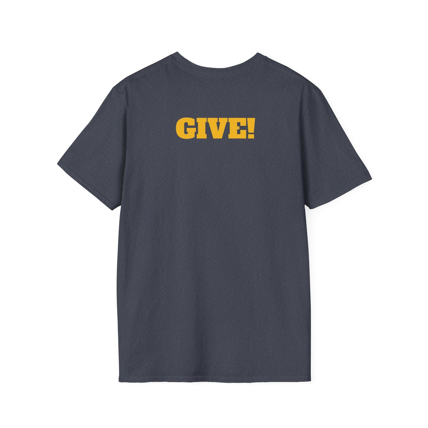 'GIVE Heart' Organic Creator T-shirt - COME GIVE! LOVE