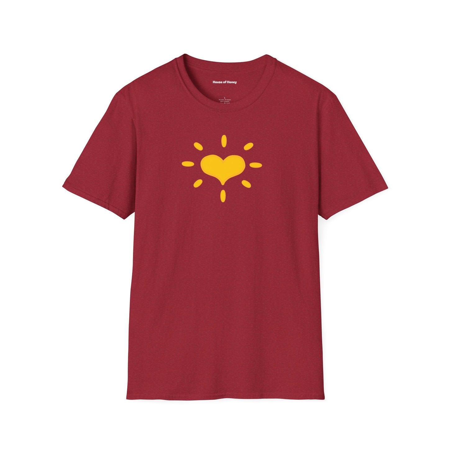 'GIVE Heart' Organic Creator T-shirt - COME GIVE! LOVE
