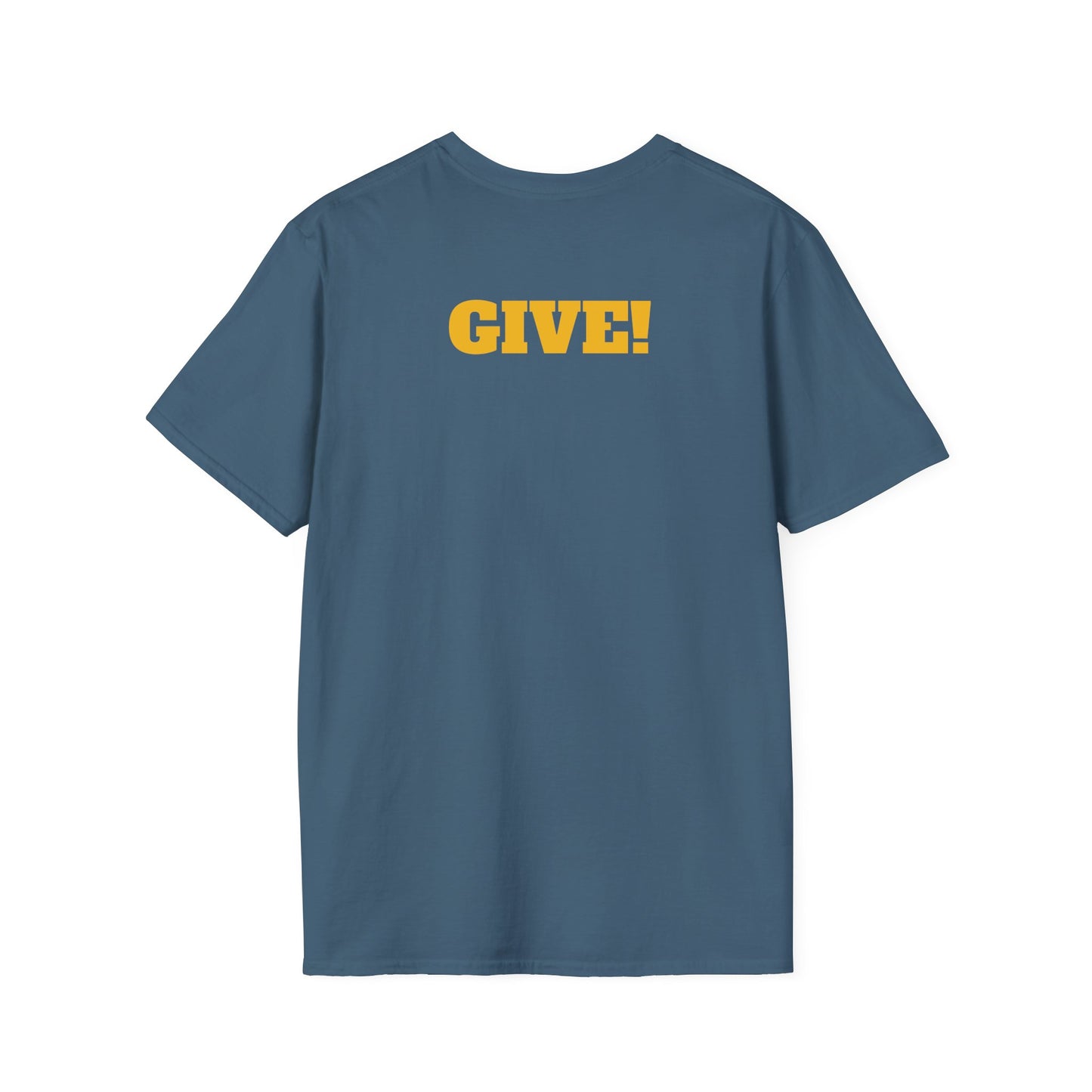 'GIVE Heart' Organic Creator T-shirt - COME GIVE! LOVE