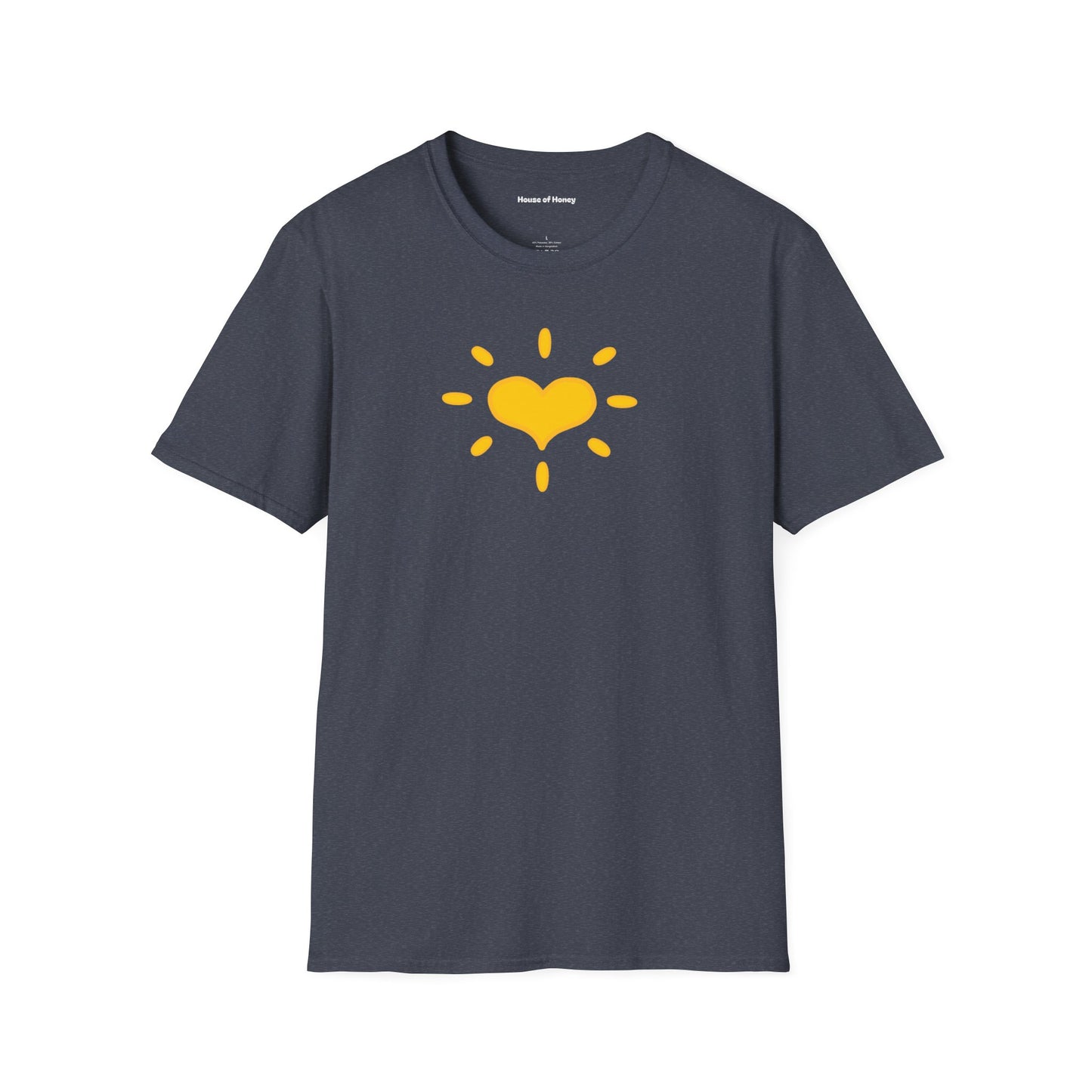 'GIVE Heart' Organic Creator T-shirt - COME GIVE! LOVE