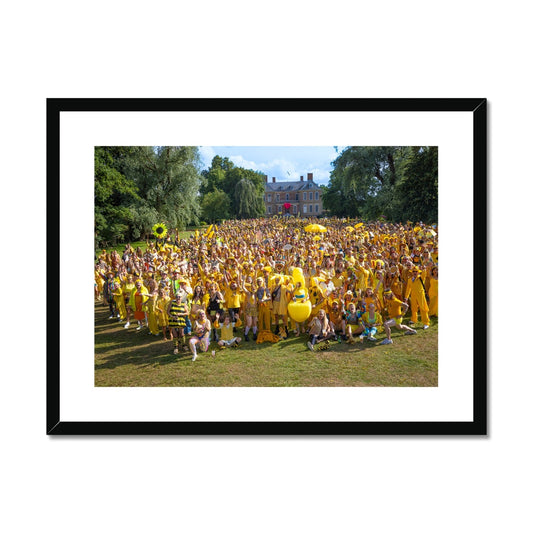 GIVE! 2023 'Yellow' by Vicki Couchman Framed & Mounted Print