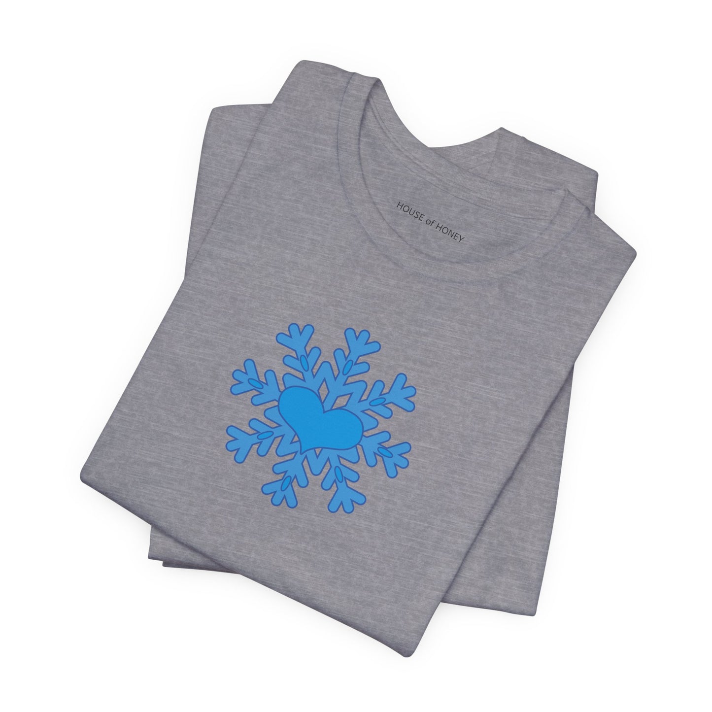 'SNOW FLAKE HEART' Special Edition Unisex T Shirt