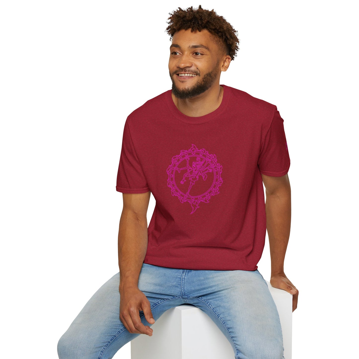 'Raving Shiva' Classic 90's design delicately trace outlined for the modern stealth raver ;)